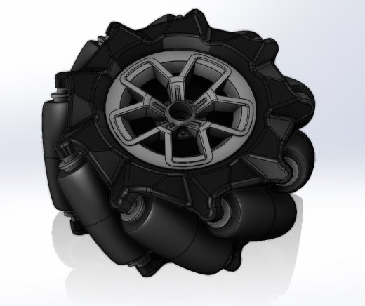 Omnidirectional+Mecanum麦克纳姆轮3D数模图纸+Solidworks设计+附STEP缩略图